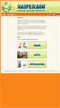 Mobile Screenshot of haspeslagh.be